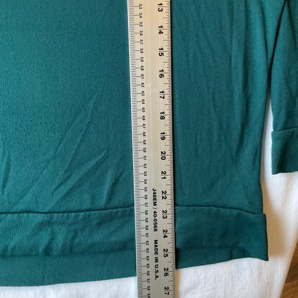 Secret Treasures Women Long Sleeve Sleepwear size L (12-14),Green, Hello Weekend - Picture 3 of 7